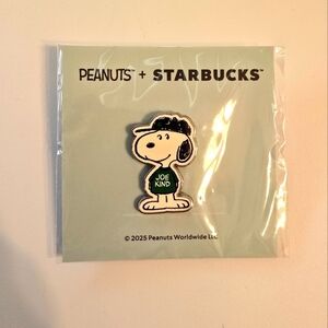 NWT Starbucks Peanuts 75th Anniversary Limited Edition Joe Kind Snoopy P…